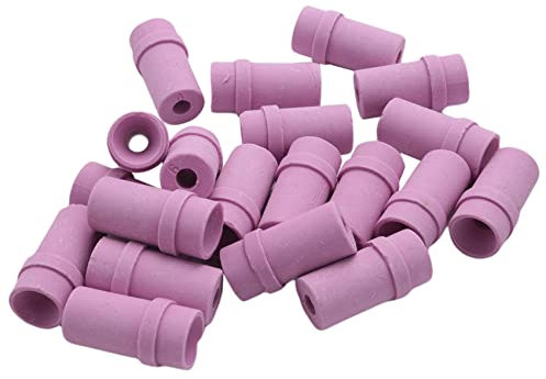 XIAOJUN 20 Pcs Ceramic Sandblaster Nozzle Air Siphon Sand Blasting Tools Sandblasting Parts Ceramic Nozzle(6mm)