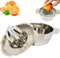 Spremiagrumi Premium in Acciaio Inox, Spremiagrumi Manuale in Acciaio Inox, Lime e Arance con Contenitore da 350 ml, Spremiagrumi Manuale, Spremiagrumi, Lavabile in Lavastoviglie