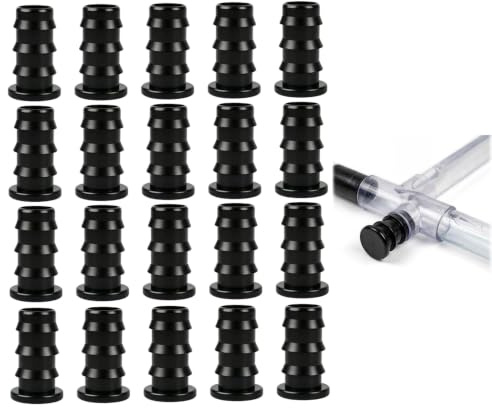 20 tapones de extremo para manguera de goteo de 20 mm tapones manguera de riego conector tuberia Cierre,conector tuberia 20mm,conectores manguera jardin para Manguera de jardín para equipos de riego