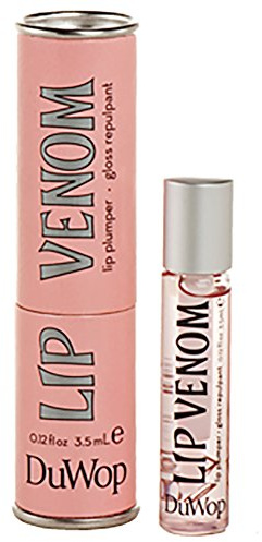 DuWop Cosmetics Original Lip Venom - Lip Plumping Gloss to Plump and Moisturize, Pink (2-Pack)