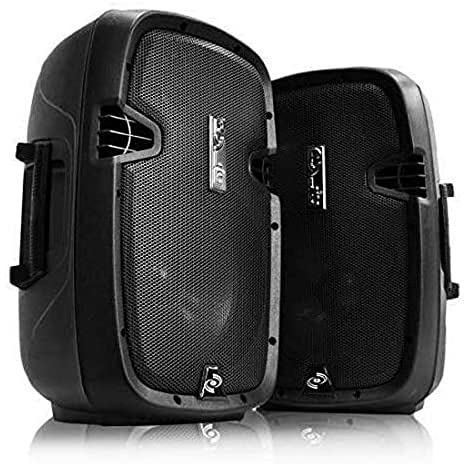 Pyle Cassa Bluetooth, Sistema PA Portatile Wireless, Casse Audio Bluetooth 1000 Watt Attive e Passive con Subwoofer, AUX, Supporto, 2 Stativi, Speaker con Microfono e Telecomando