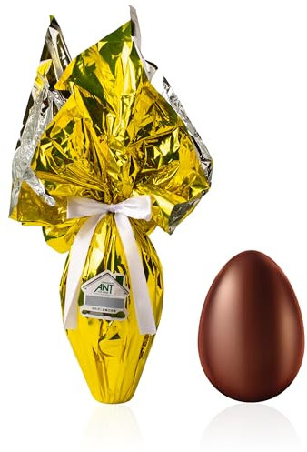 Fondazione ANT Italia Onlus - Uovo di Pasqua Solidale - Cioccolato al Latte (30% Cacao min.) - Colore a Sorpresa - 500 gr