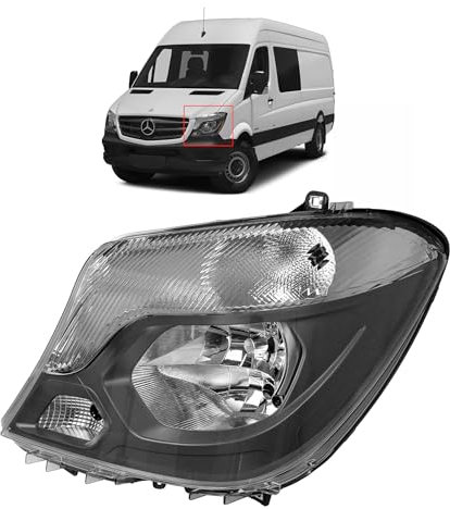 Scheinwerfer Links Frontscheinwerfer passend für Sprinter W906 ab 2014+ Hauptscheinwerfer Mit Stellmotor