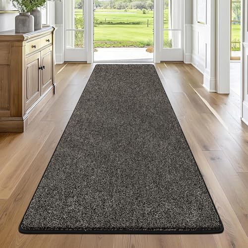 Enyhom Alfombra Pasillo Larga 80 x 200 cm, Super Absorbente Alfombra Cocina Lavable Antideslizante Alfombra Entrada Esponjosas Tapete Cocina, Moderna Alfombra de Cocina para Pasillo, Salón, Entrada