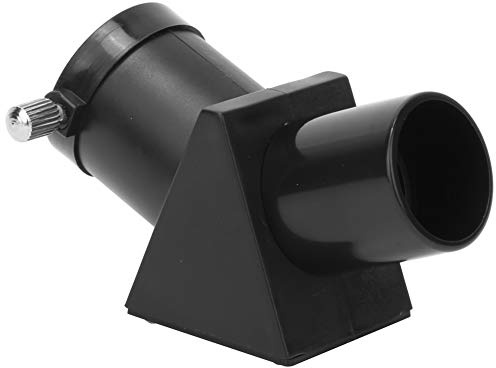 HUSHUI Espejo Diagonal de 0,965 Pulgadas, Prisma de Imagen Erecto de 45 Grados para Telescopio Refractor, con Cubierta Antipolvo para Astronomía y Observación Terrestre