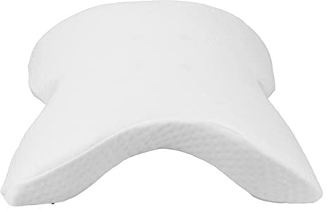 Cuscino per braccio dormiente, cuscino per coccole a forma di U ad arco in memory foam a rimbalzo lento per ufficio di supporto lombare posteriore del collo del dormiente laterale