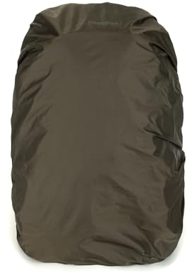 Snugpak Aquacover WGTE - Waterproof Rucksack Cover with Elasticated Edges, Cord Lock, Durable Ripstop Nylon - Easy-to-Clean Backpack with Stuff Sack - Adventure-Ready, Universal Fit - Olive (70L)