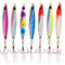 WUWYOUWL Angelköder Set, 7PCS Metall Angelköder Pailletten Löffel mit Hartköder für Meer See Köder Werkzeug für Salzwasser Süßwasser Forelle Bass Lachs Angeln (21, Gramm)