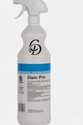 CD Pro-chem Stain Pro Professional Stain Remover to Remove Blood, Vomit, Wine, Ink, Tea, Coffee, Milk and Food Based Stains-carpet and sofa stain remover pet stain remover (1 Litre)