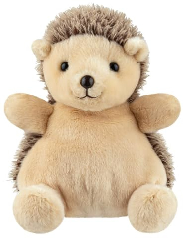 Aurora, 61629, Palm Pals Hedgie igelkott 20 cm, mjuk leksak, brun