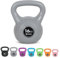 Kayman Kettlebell 4KG, 6KG, 8KG, 12KG, 16KG, 20KG - Ergonomic Handle & Flat Bottom for Stability - Home Gym Weight for Strength Training & Cardio - Versatile Kettlebells in Range for Fitness Workouts