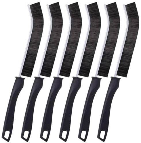 CATOR Brosse Nettoyage, 6 Pièces Brosse De Nettoyage des Interstices, Brosse Nettoyage Salle de Bainbrosse Joint Carrelag, Outils De Nettoyage pour Une Utilisation Ménage