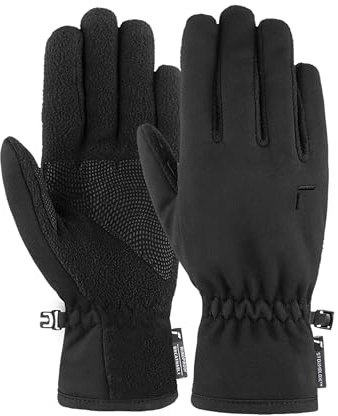 Reusch Kiruna STORMBLOXX Unisex Alltagshandschuhe – Winddichte & Wasserabweisende Outdoorhandschuhe für Damen & Herren mit Softshell, Fleece & Verstärkter Handfläche