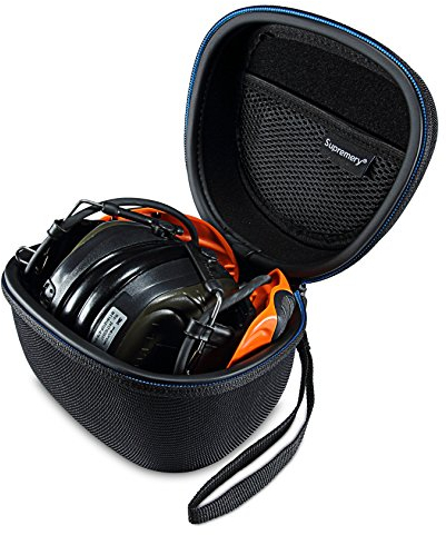 Supremery Poche Compatible avec Peltor Sporttac Protection auditive mt6h210f-478-gn Boîte Coquille de Protection Étui Sacoche de Transport