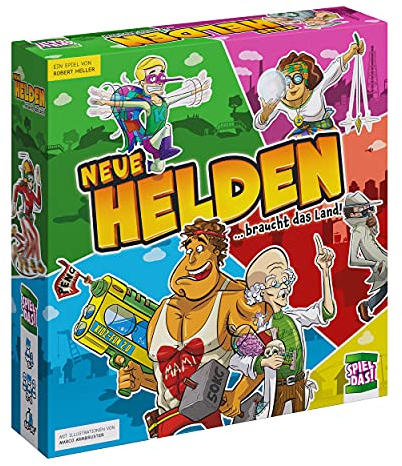 Spiel DAS! - Neue Helden braucht das Land, Familienspiel ab 8 Jahre