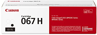 Canon Genuine 067 Black Toner Cartridge High Capacity Compatible with LBP633Cdw, LBP632Cdw, MF652Cdw, MF653Cdw, MF654Cdw, MF656Cdw