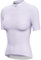 Lo.gas Radtrikot Damen Kurzarm,Fahrradtrikot Rennrad Trikot Atmungsaktiv Frauen Fahrrad Shirt Sommer Fahrradjacke Radfahren Top Mit 3 Taschen L Lila