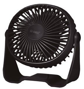Ventilador de mesa Mini Alua USB Ø15cm 3W Negro