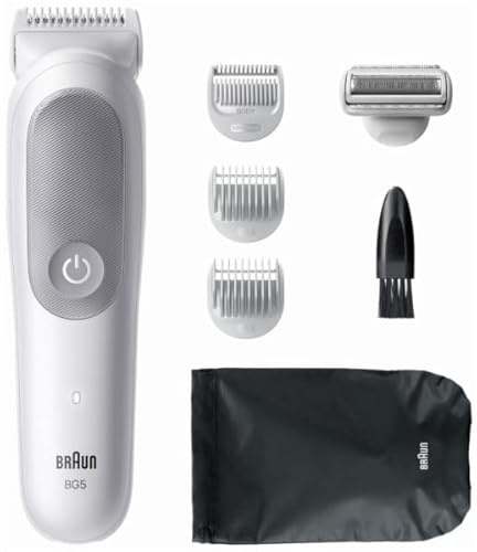 Depilatore Braun BG5550 SERIES 5 Body Groomer 2in1 Silver