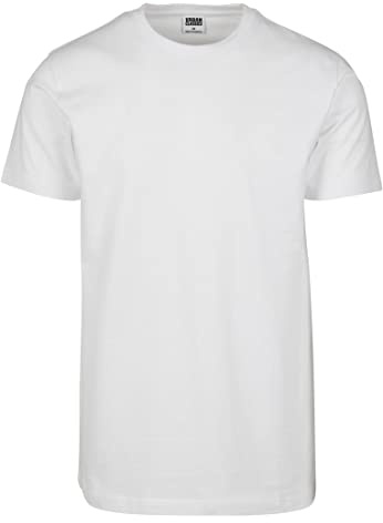 Urban Classics T-Shirt Basique Homme T-Shirt Manches Courtes Blanc 3XL