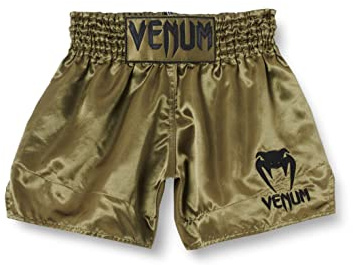 Venum, Classic Muay Thai Shorts, Men's, S, Khaki/Black
