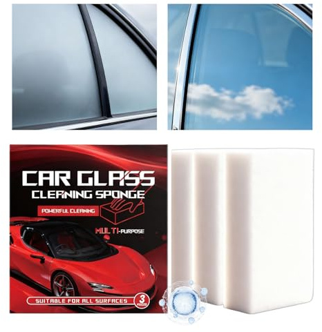 Esponja para lavado de autos, herramienta antideslizante segura, esponjas de lavado de coche, para ventanas familiares, espejos del hogar, cocina diaria, muebles de interior y exterior
