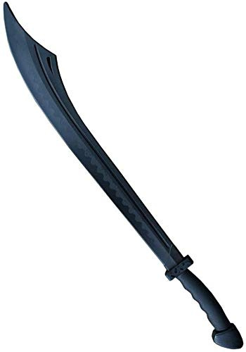 Martial Arts Black Polypropylene Plastic Kung Fu Broadsword Training sword - 33
