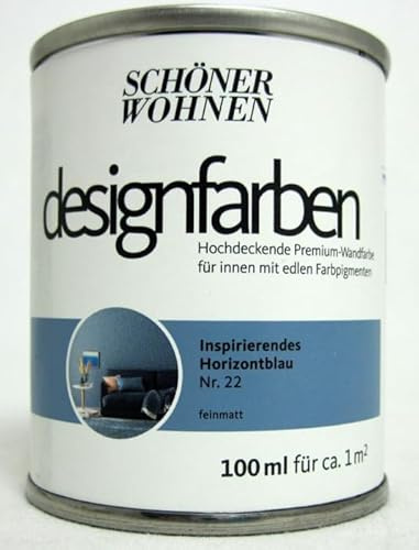 Designfarbe Inspirierendes Horizontblau Nr.22 100 ml
