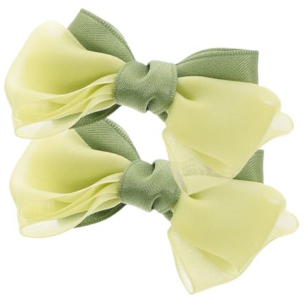 BESPORTBLE 2 Piezas De Accesorios Para El Cabello De Bebé Accesorios Para El Cabello Para Niñas Pinzas Para El Cabello Lazos Para El Cabello De Recién Nacidas Lazos Para El Cabello De