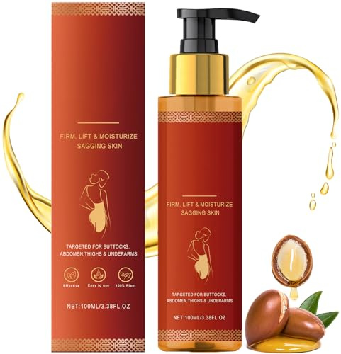 Magic Body Oil, Glow Straff Magic Körperöl, 100 ml Luxury Straffend Körperöl, Reduziert Feine Linien, Verbessert die Elastizität, Skincare Body Oil für Alle Hauttypen