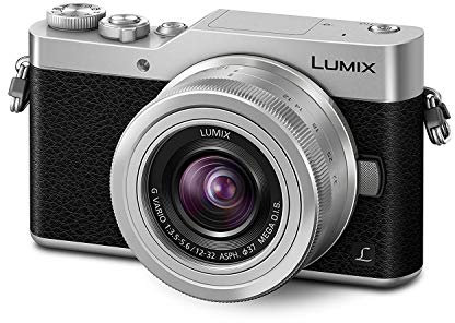 Panasonic Lumix DC-GX800 Digital Camera 16.0 Megapixel with Lumix G-Vario 12-32mm f/3.5-5.6 Lens 4K Video and Photo Ultra HD Screen Silver (Renewed)