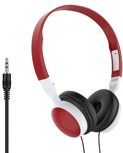 Cuffie per computer, cuffie sovrauricolari cablate per computer, cuffie da gioco portatili, cuffie sovrauricolari per computer e tablet