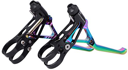 Bremshebel, Ultraleichtes CNC Rechts_Links Bremsgriff Fahrradzubeh?r, Galvanik bunt, f¨¹r Mountainbikes, StadtRAD, City-Touring, Rennrad