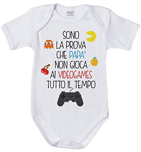 Fupies Body neonato sono la prova che papà non gioca ai videogames tutto il tempo