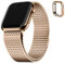 Fullmosa Bracelet Compatible avec Apple Watch 40mm 41mm 38mm, Bracelet de Remplacement en Acier Inoxydable pour iWatch SE SE 2 Series 9 8 7 6 5 4 3 2 1, Or Rose