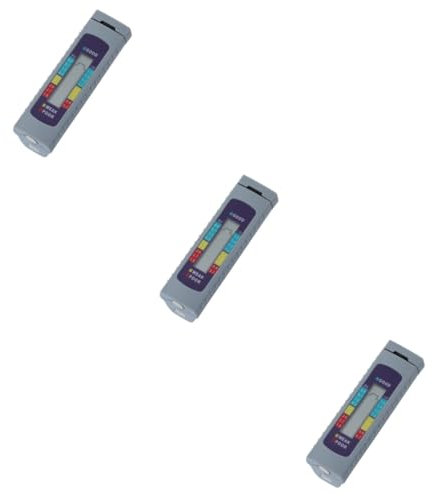 UKCOCO 3 Piezas comprobador de capacidad de la batería comprobador pilas