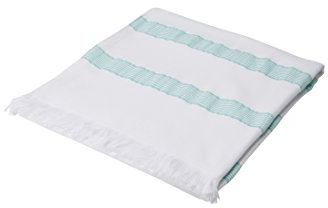 TOM TAILOR 0100271 Frottier Strand- und Liegetuch Hamam 1x 90x180 cm mint