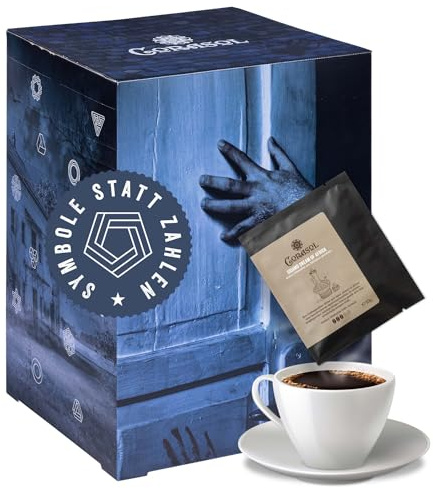 Corasol Premium Kaffee & Escape Adventskalender 2025 für Erwachsene: Ein wahnsinniges Spiel (240 g)