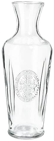 Nordring Donna Wasser Karaffe Vase Krug Dekanter 1 Liter, transparent, Glas, spülmaschinenfest