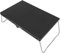 Nurnesy Klappbarer Campingtisch aus Edelstahl, Tragbarer Mini-Strandtisch, Camping-Beistelltisch für Kochen Im Freien, Grillen, Wandern, Angeln