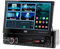 Trevi MDV 6380 DAB, Kabelloses Autoradio, mit DAB, DAB+ und FM 200W, 7 Zoll Touchscreen-Display, Wireless, USB, SD, AUX-IN, Inklusive DAB-Antenne, Android Mirror Link Funktion, Bunte RGB-Beleuchtung