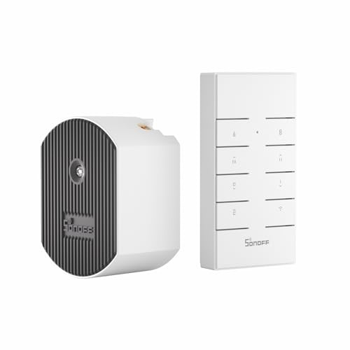 SONOFF D1 - Dimmer radio per lampade a LED, interruttore dimmer Smart Wlan con telecomando/controller RM433 per LED e lampadine dimmerabili, compatibile con Alexa