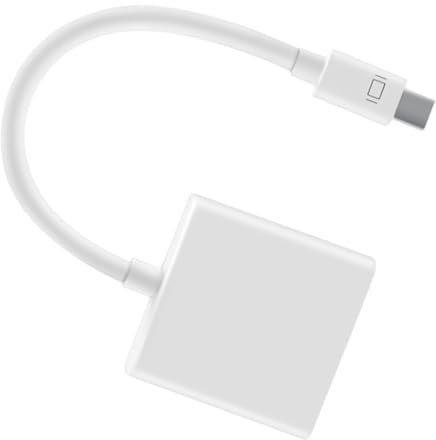 FIRSTXIU Mini DisplayPort to DVI Adapter Mini DisplayPort Male to DVI Female Converters Digital Video Monitors Cable Support 1920x1200 1080P