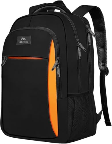 MATEIN Travel Laptop Backpack, Work Bag Lightweight Laptop Bag | Anti Theft Business Backpack, Water Resistant School Rucksack Gift for Men and Women