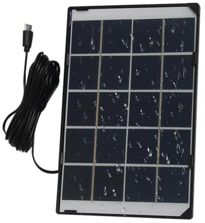 Bärbar solladdare 30 W 5V bärbar powerbank med stativ | USB-externa batteripaneler för laddning för telefoner kamera vandring resa bil fiske camping picknick
