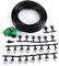 Garden Misting Kühlsystem, Bewässerungsschlauch Sprinkler Wasserhahn Adapter Outdoor Garten Tropfbewässerung Set 5M / 10M / 15M(15M)