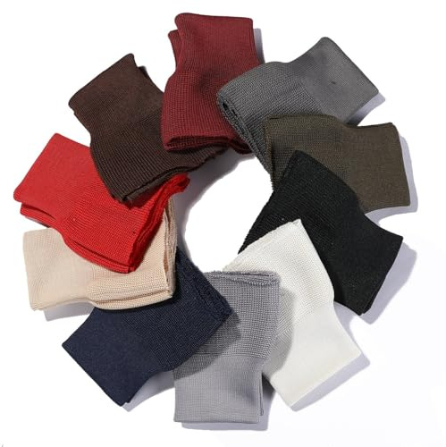 Par de puños de punto acanalado para reparación de reemplazo de chaquetas viejas bombers. Sin costuras laterales, Tejido acanalado tubular sin costuras. Neotrims (Khaki Green, 2 pieces)