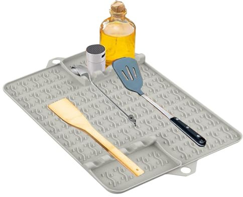 Tappetino per griglia in silicone, tappetino per griglia BBQ | Accessorio per ferro resistente al calore | Utensili da cucina con pad laterale resistente al calore della cucina con 8