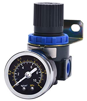 Nuovo riduttore di pressione per compressore di utensili ad aria compressa, campo di pressione (0-10 bar), 1/4 di pollice