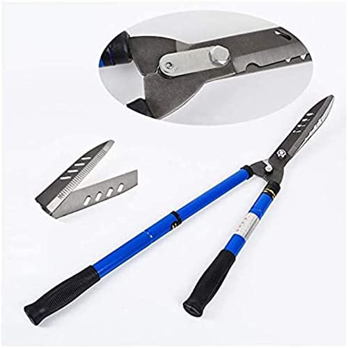 Tijeras Cortasetos Telescópicas Cortasetos De Jardín Manuales Extensibles Mangos De Aluminio Resistentes Y Ligeros, Cuchillas De Carbono SK5,GQYYS